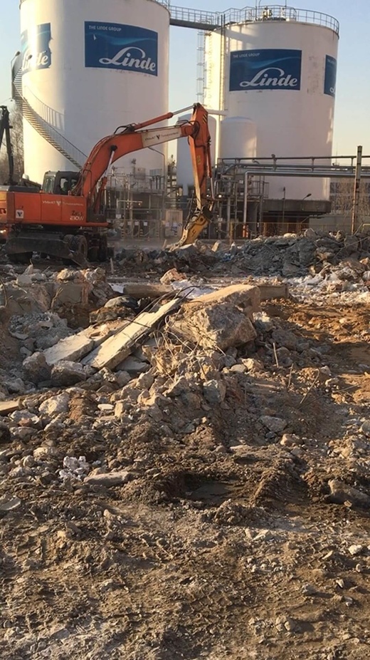 Металл Групп - Демонтаж оборудования и цеха на территории кислородного завода в Балашихе