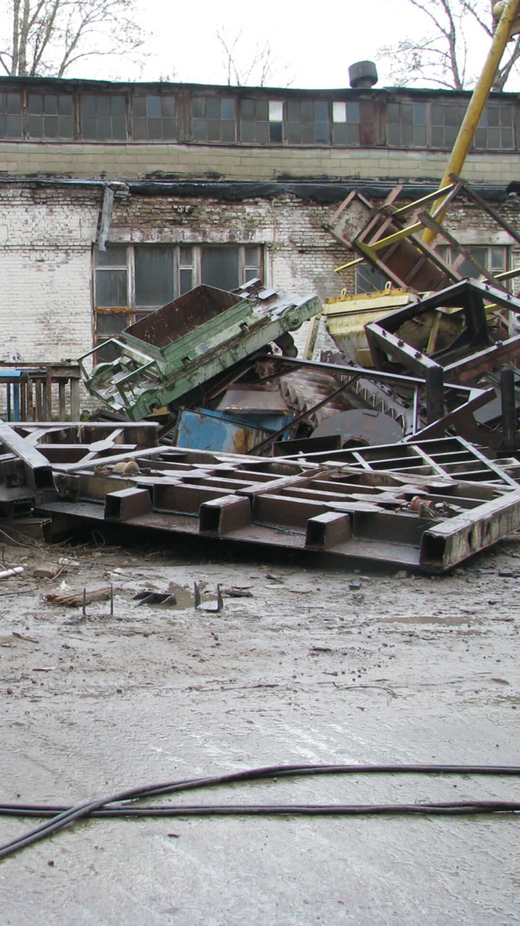 Металл Групп - Демонтаж оборудования на территории ДСК-1 Ростокинского завода ЖБК, г. Москва